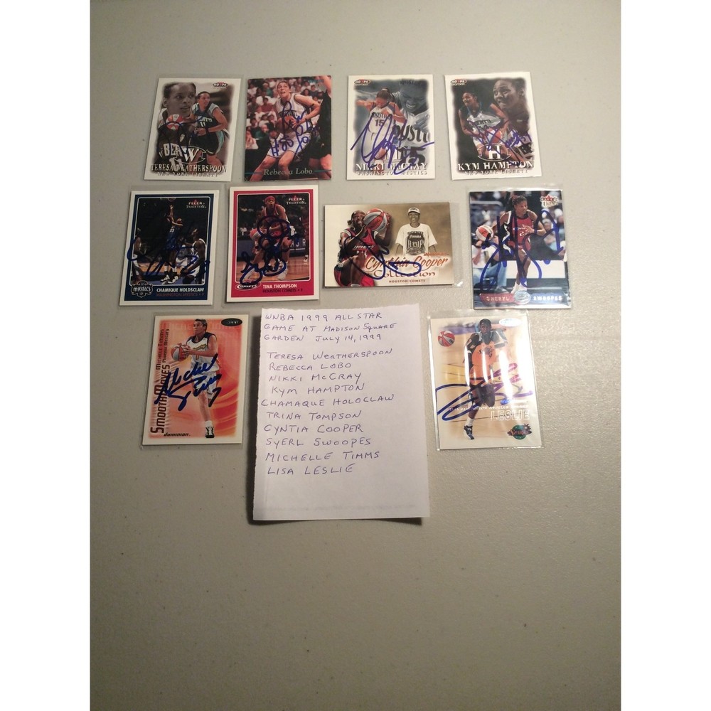 WNBA 1999 All Star Game At Madison Square Garden July 14,1999